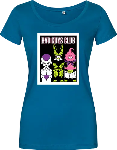 Bad Guys Club Retro Anime Villains Graphic