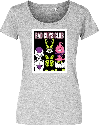 Bad Guys Club Retro Anime Villains Graphic