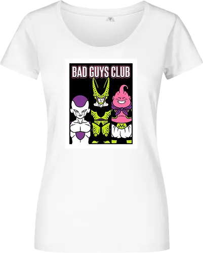 Bad Guys Club Retro Anime Villains Graphic