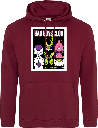 Bad Guys Club Retro Anime Villains Graphic