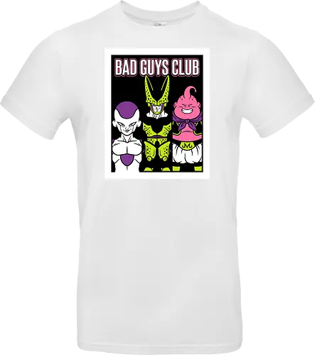 Bad Guys Club Retro Anime Villains Graphic