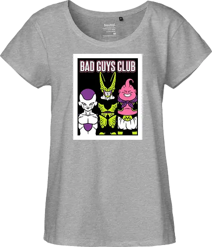 Bad Guys Club Retro Anime Villains Graphic