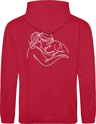 DogandWoman WhiteBack