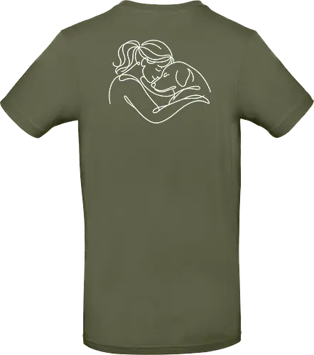 DogandWoman WhiteBack