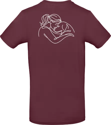 DogandWoman WhiteBack