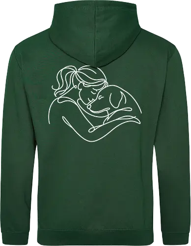 DogandWoman WhiteBack