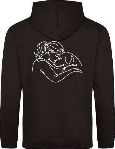 DogandWoman WhiteBack