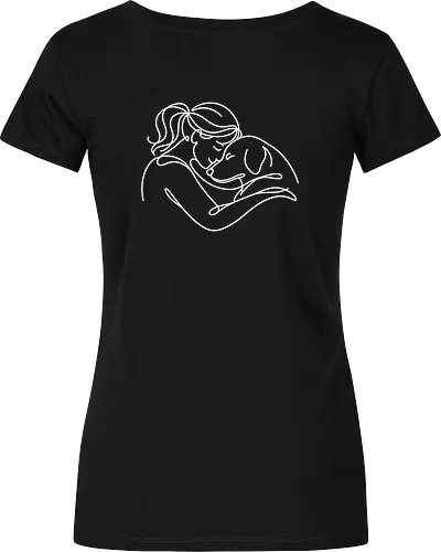 DogandWoman WhiteBack