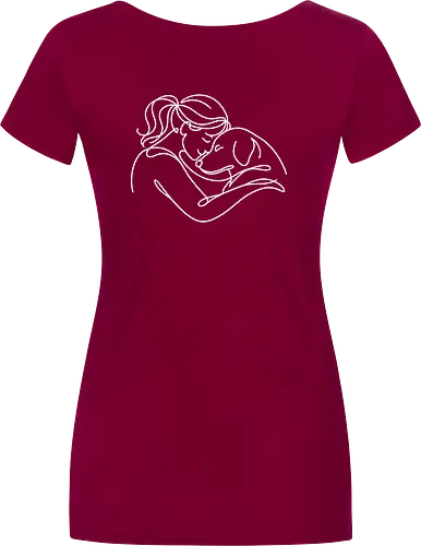 DogandWoman WhiteBack