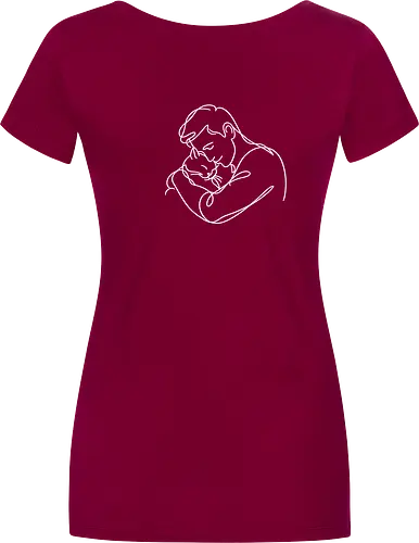 ManAndCat WhiteLinesBack