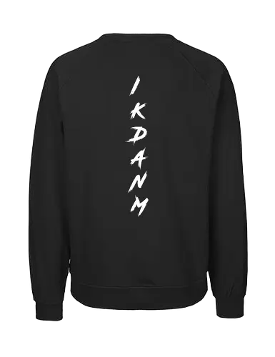 IKDANM backprint - Fairtrade Sweatshirt
