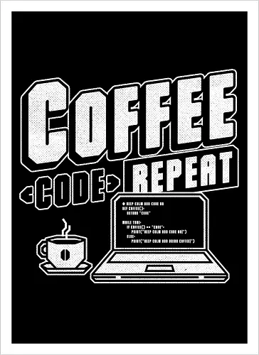 Coffee Code Repeat 
