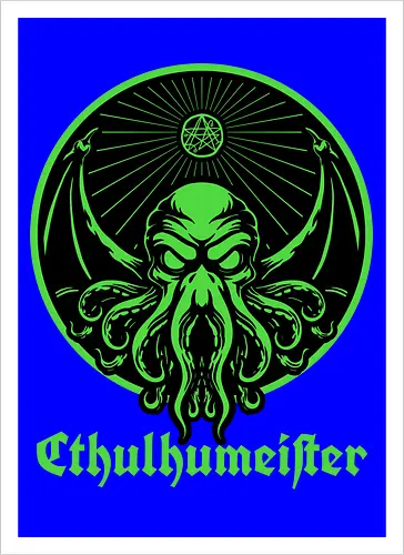 Cthulhu Drink Label