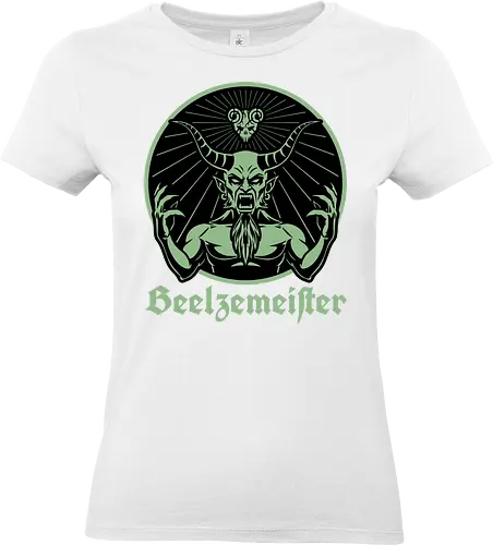 Devil Pick Music Drink - Classic Movie, Comedy, Drinks, Drink, Drinking, Labels. Label, Jagermeister, Gothic, Devil, Demon, Movie, Black Comedy, Dark Comedy, Musical, Rock N Roll, Rock, Rock And Roll, Music, Beelzebub, Guitarist, Guitar - Standard T-Shirt (Frauen)
