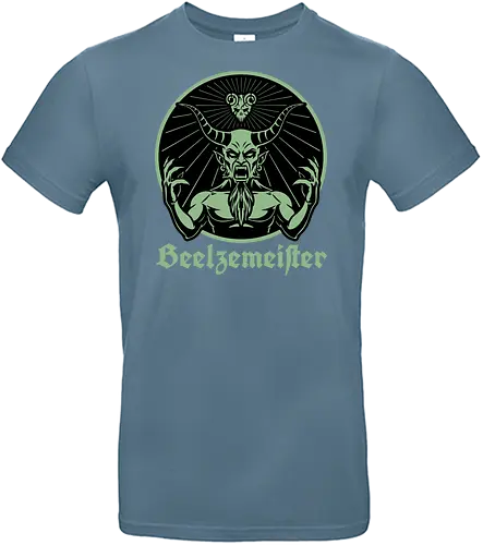 Devil Pick Music Drink - Classic Movie, Comedy, Drinks, Drink, Drinking, Labels. Label, Jagermeister, Gothic, Devil, Demon, Movie, Black Comedy, Dark Comedy, Musical, Rock N Roll, Rock, Rock And Roll, Music, Beelzebub, Guitarist, Guitar - Standard T-Shirt
