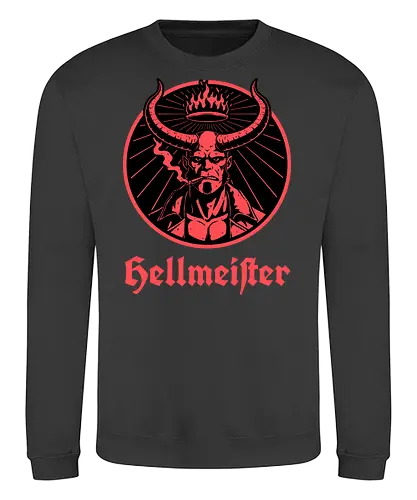 Hell Prince Comic Drink - Drinks, Science Fiction, Prince, Hell, Drink, Drinking, Labels. Label, Jagermeister, Gothic, Demon, Devil, Classic Horror, Horror, Comics, Comic, Dark Fantasy, Fantasy - Sweatshirt