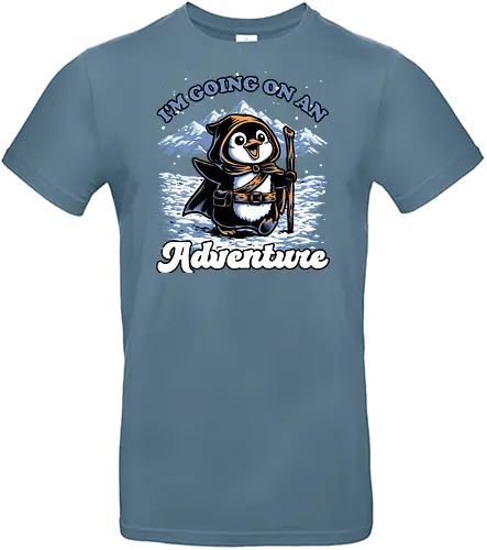 Penguin Adventure Meme - Penguin, Penguin Lover, The Penguin, Silly Penguin, Adventure, Adventures, Journey, Memes, Meme, Internet, Cute, Cute Animals, Animal, Pet, Fantasy, Rpg, Dungeon Master, Dungeon, Dungeons, Pen and Paper, D20, Snow, Snowy, Rocky Mountain, Mountain, Mountains, Movie Quote, Quote - Standard T-Shirt