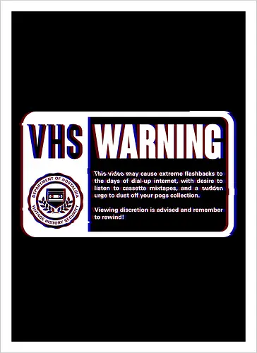 VHS Nostalgia Warning 