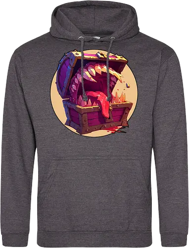 The Mimic - dungeon master, dungeons, dragons, mimic, monster manual, Pen and Paper, fantasy rpg, pathfinder rpg, critical hit, critical role, vecna, fire ball, ravenloft - Standard Hoodie