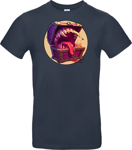 The Mimic - dungeon master, dungeons, dragons, mimic, monster manual, Pen and Paper, fantasy rpg, pathfinder rpg, critical hit, critical role, vecna, fire ball, ravenloft - Standard T-Shirt