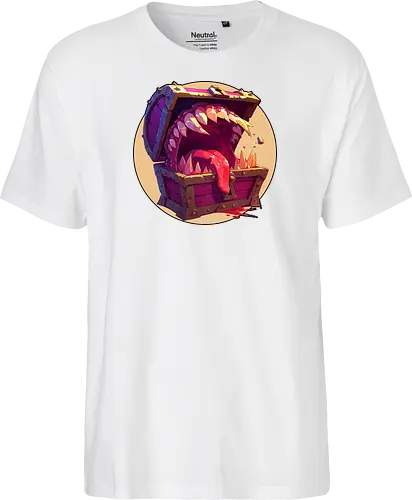 The Mimic - dungeon master, dungeons, dragons, mimic, monster manual, Pen and Paper, fantasy rpg, pathfinder rpg, critical hit, critical role, vecna, fire ball, ravenloft - Fairtrade T-Shirt