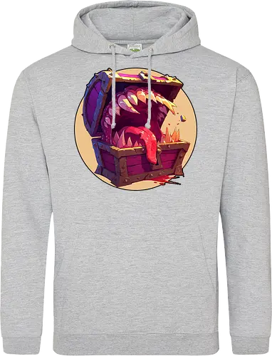 The Mimic - dungeon master, dungeons, dragons, mimic, monster manual, Pen and Paper, fantasy rpg, pathfinder rpg, critical hit, critical role, vecna, fire ball, ravenloft - Standard Hoodie
