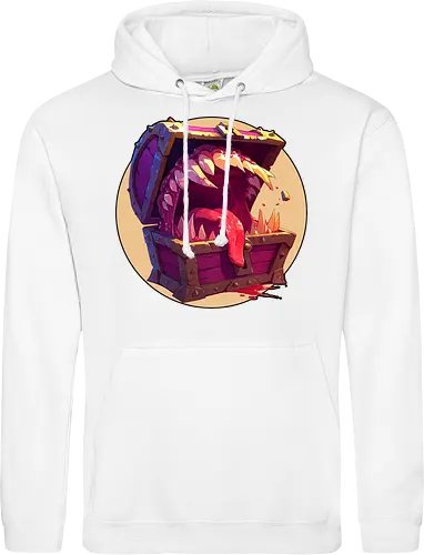 The Mimic - dungeon master, dungeons, dragons, mimic, monster manual, Pen and Paper, fantasy rpg, pathfinder rpg, critical hit, critical role, vecna, fire ball, ravenloft - Standard Hoodie