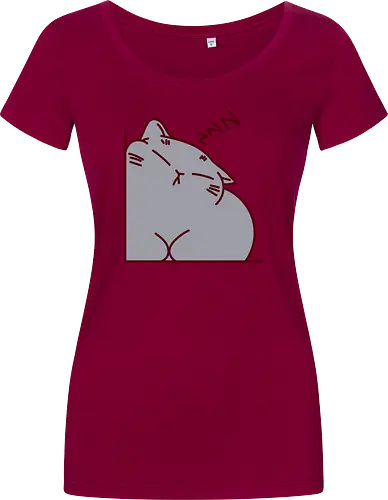 Graue Katze schläft