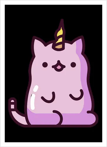 Niedliche Einhornkatze