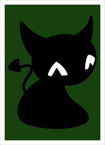 Niedliche Teufelskatze