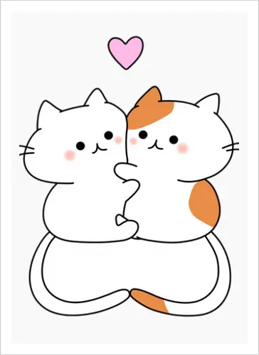 Katzen lieben Umarmungen