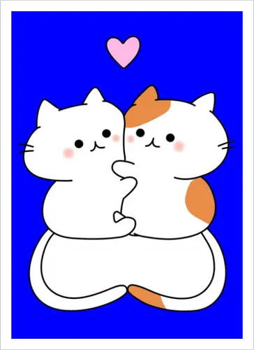 Katzen lieben Umarmungen