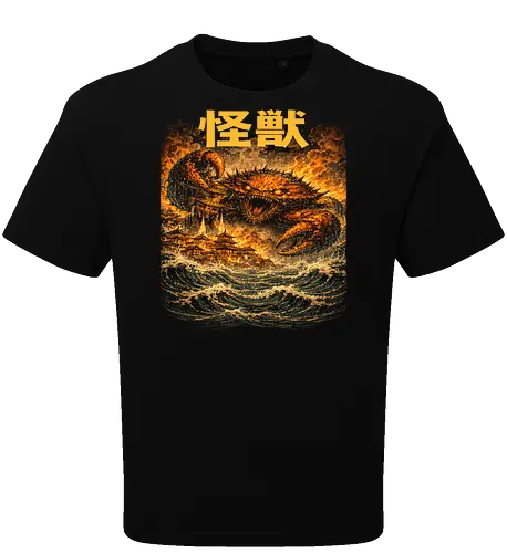 Japanischer Meeresdrache Kaiju Art