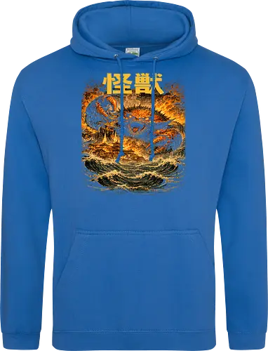 Japanischer Meeresdrache Kaiju Art