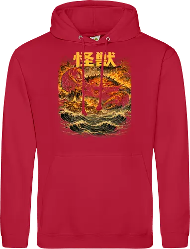 Japanischer Meeresdrache Kaiju Art