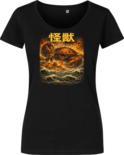 Japanischer Meeresdrache Kaiju Art