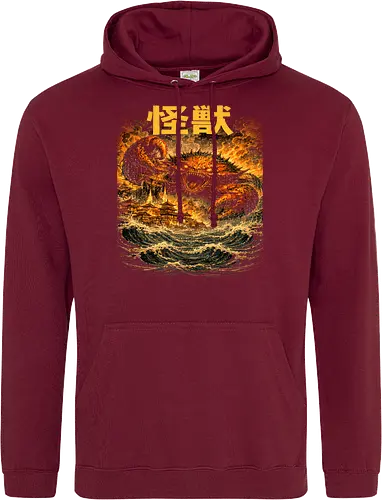 Japanischer Meeresdrache Kaiju Art