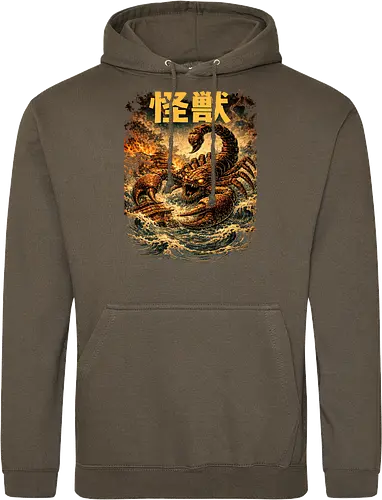 Gigantischer Skorpion Kaiju Monster