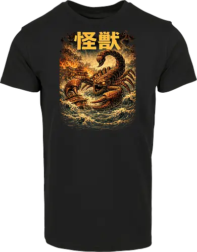 Gigantischer Skorpion Kaiju Monster