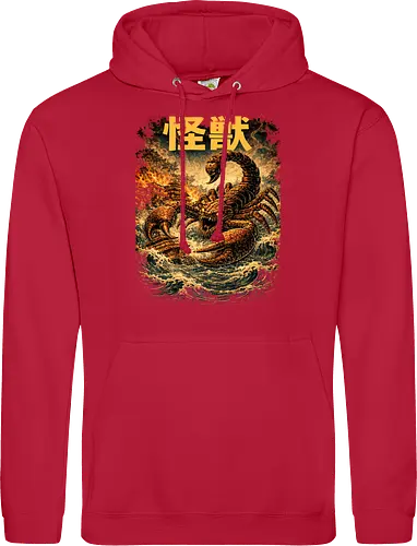 Gigantischer Skorpion Kaiju Monster