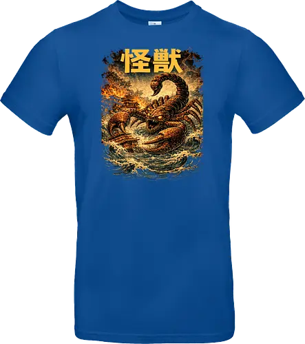 Gigantischer Skorpion Kaiju Monster