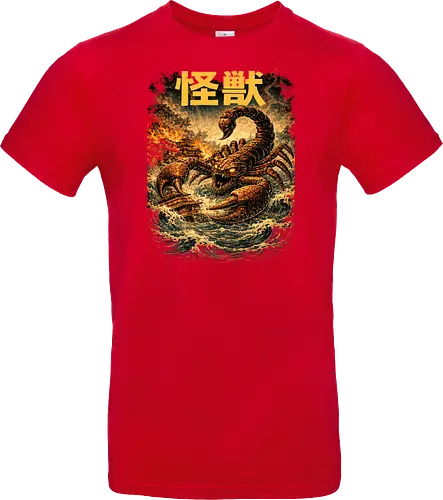 Gigantischer Skorpion Kaiju Monster