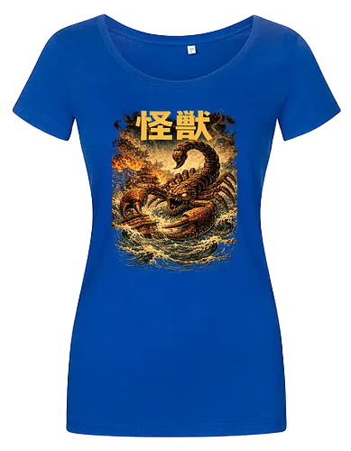 Gigantischer Skorpion Kaiju Monster