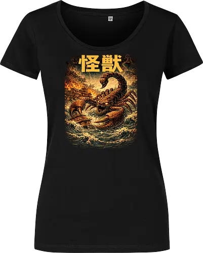 Gigantischer Skorpion Kaiju Monster