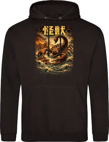 Gigantischer Skorpion Kaiju Monster