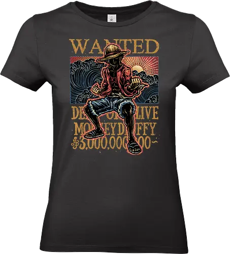 Wanted in the High Seas - Anime, Manga, Japanese, TV series, pirate, TV show, animation - Standard T-Shirt (Frauen)