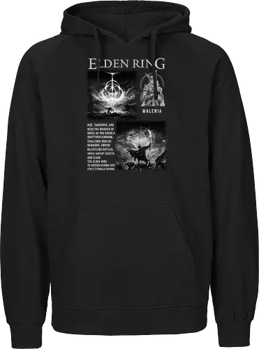 Gothic EldenRing T-Shirt, Malenia Fan Art