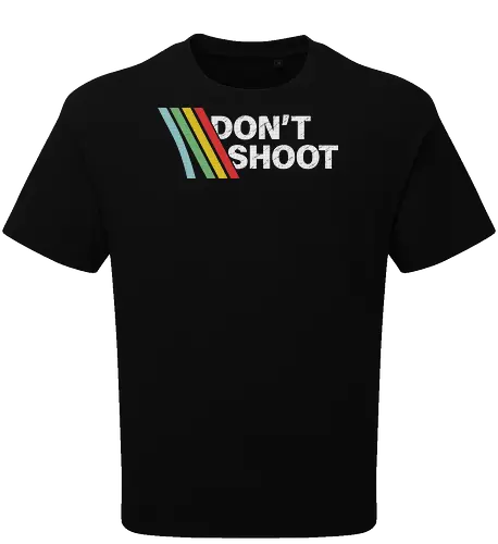 Don't Shoot T-Shirt - Retro Arcade Gamer Tee