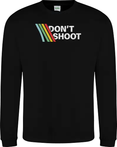 Don't Shoot T-Shirt - Retro Arcade Gamer Tee