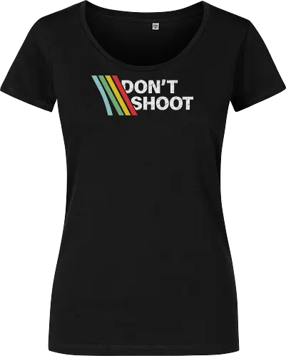 Don't Shoot T-Shirt - Retro Arcade Gamer Tee